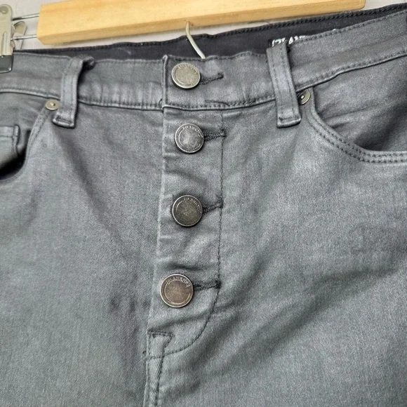 Blank NYC Faux Leather Jeans High Rise Skinny - Picture 4 of 10